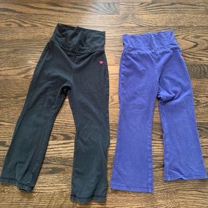 Girls 4t wide-leg yoga pants from OshKosh (2 pack)